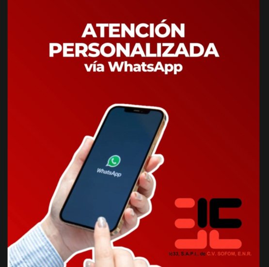 Atencion personalizada WhatsApp - Ic33